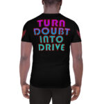Hemerah Turn Doubt Into Drive, Men's athletic t-shirt - Image 2