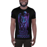 Hemerah Forged Through Struggle, Men's athletic t-shirt