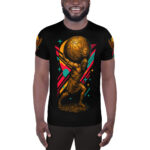 Hemerah The Weight Makes Legends, Men's athletic t-shirt