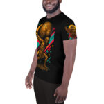 Hemerah The Weight Makes Legends, Men's athletic t-shirt - Image 3