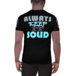 Hemerah Brick Bear 1, Men's athletic t-shirt - Image 2