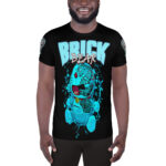Hemerah Brick Bear 1, Men's athletic t-shirt