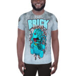 Hemerah Brick Bear 3, Men's athletic t-shirt