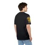 Hemerah Savage Is Greatness Skull Gothic Black & Gold T-Shirt - Image 4