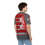 Hemerah Warrior Class 2 Bold Red Skull Streetwear T-Shirt - Image 4