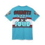 Hemerah Brick Bear Always Keep It Solid Cyberpunk Robot Teddy T-Shirt - Image 2