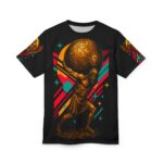 Hemerah The Weight Makes Legends Mythological Cosmic Sun T-Shirt