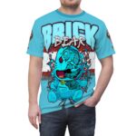 Hemerah Brick Bear Always Keep It Solid Cyberpunk Robot Teddy T-Shirt - Image 5