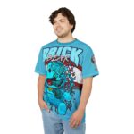 Hemerah Brick Bear Always Keep It Solid Cyberpunk Robot Teddy T-Shirt - Image 3