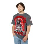 Hemerah Warrior Class 2 Bold Red Skull Streetwear T-Shirt - Image 3