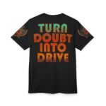 Hemerah Turn Doubt Into Drive Faith Celtic Cross T-Shirt - Image 2