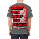 Hemerah Warrior Class 2 Bold Red Skull Streetwear T-Shirt - Image 6