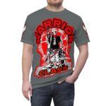 Hemerah Warrior Class 2 Bold Red Skull Streetwear T-Shirt - Image 5