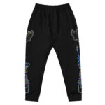 Hemerah Neon Outline NY Liberty Retro Glitch Streetwear Joggers - Image 3