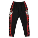 Hemerah Always Be Silent Red Skull Gothic Horror Graphic Men's Joggers - Image 3