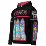 Hemerah Faith Always Stained Glass Hoodie - Image 2