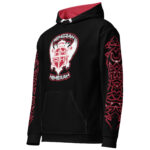 Hemerah Warrior Class 1 Skate Monkey Streetwear Skateboard Hoodie - Image 2