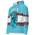 Hemerah Brick Bear Always Keep It Solid Cyberpunk Robot Teddy Hoodie - Image 2