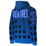 Hemerah Greatness Blue Stars 76 Hoodie - Image 2