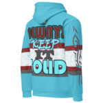 Hemerah Brick Bear Always Keep It Solid Cyberpunk Robot Teddy Hoodie - Image 3