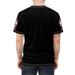 Hemerah Always Be Silent Red Skull Gothic Horror T-Shirt - Image 6