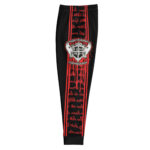 Hemerah Always Be Silent Red Skull Gothic Horror Men’s Joggers - Image 4