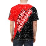 Hemerah 'Grimey' Red & Black Scary Face Graphic Tee - Image 6