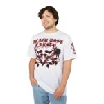 Hemerah Black Rose Rarity Gothic Floral Graphic Tee - Image 3